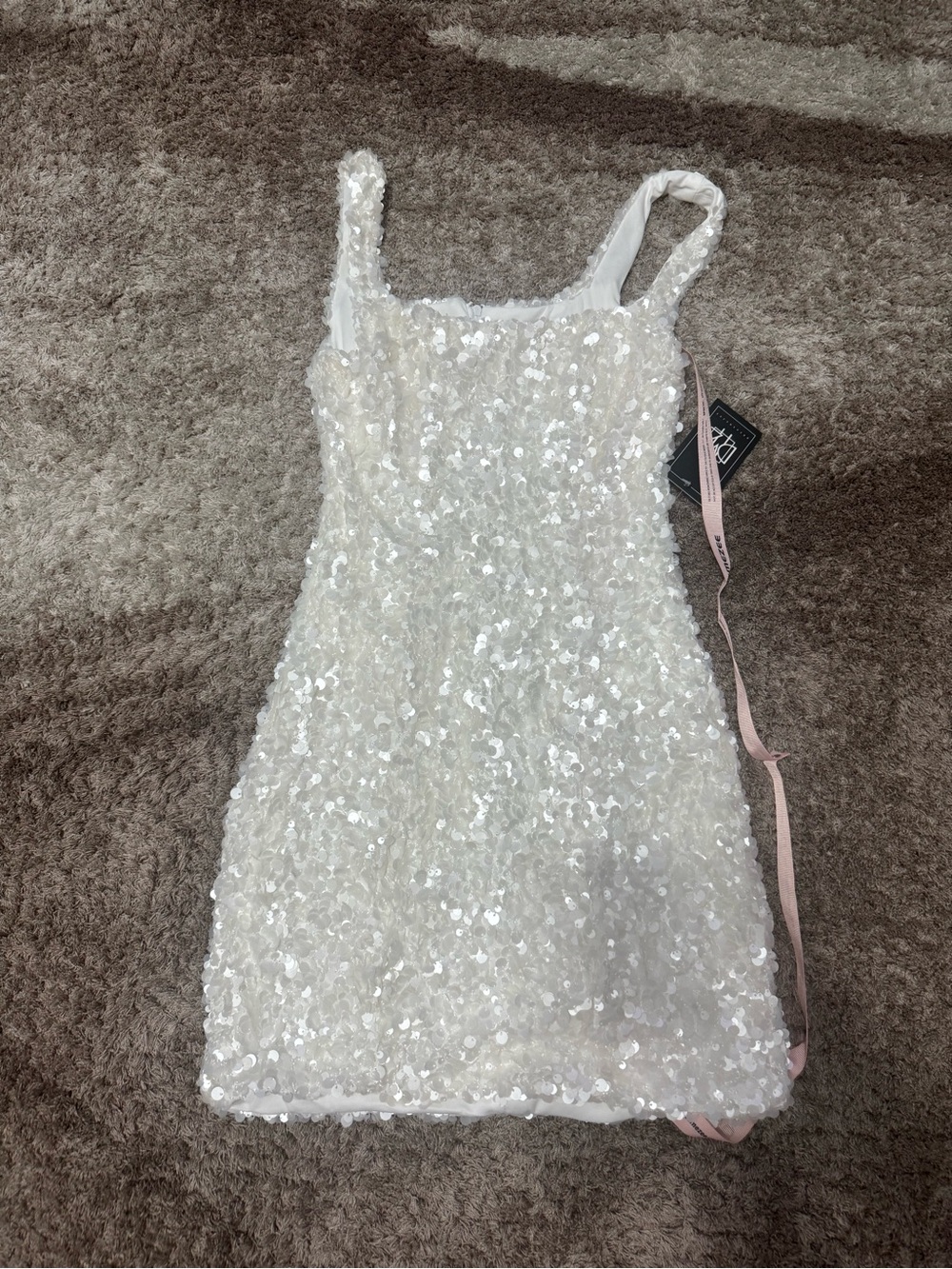 Dressmezee let love grow sequin mini dress